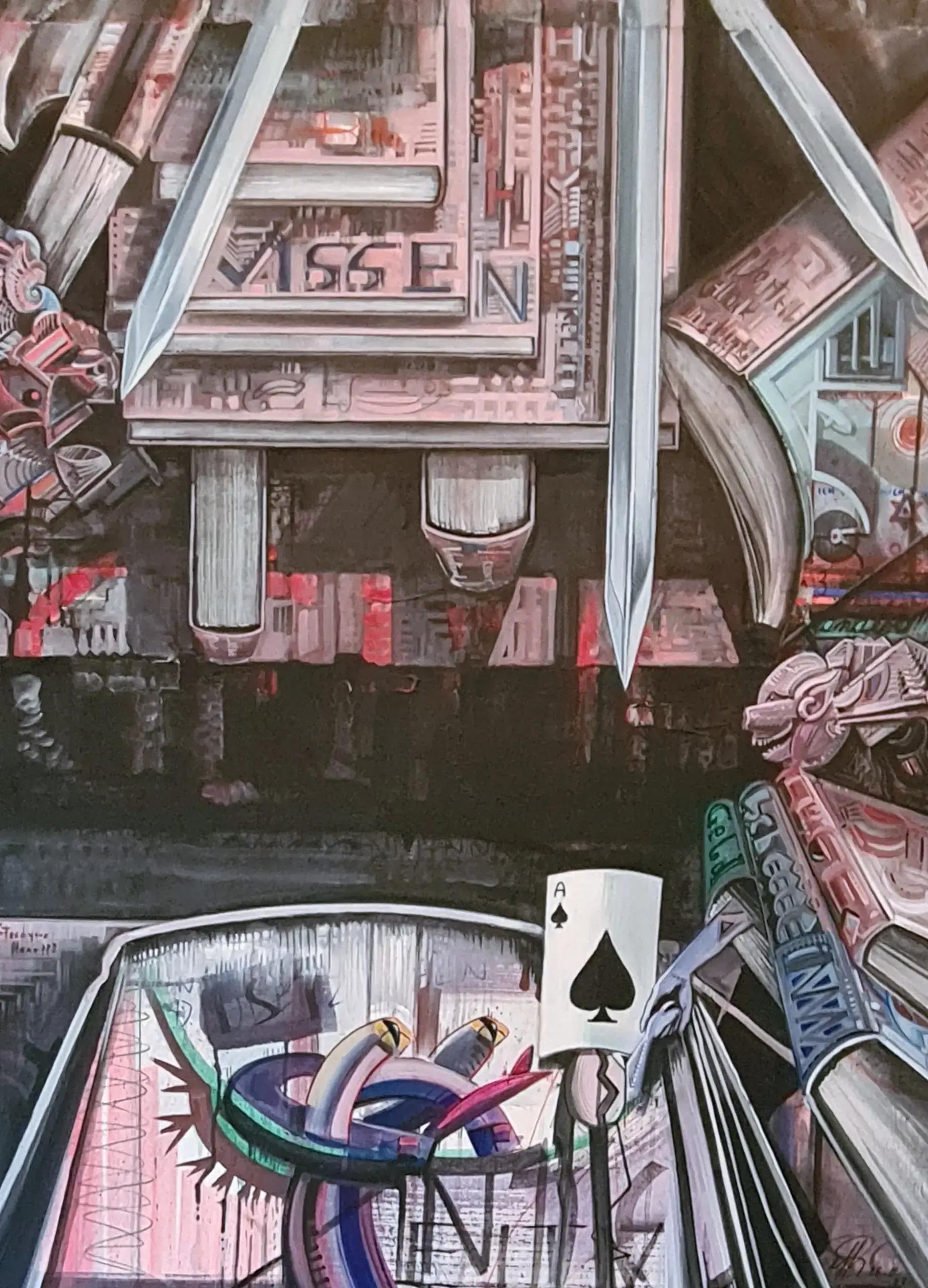 3 der Schwerter Eric Hubbes New Art Fantastische Welten