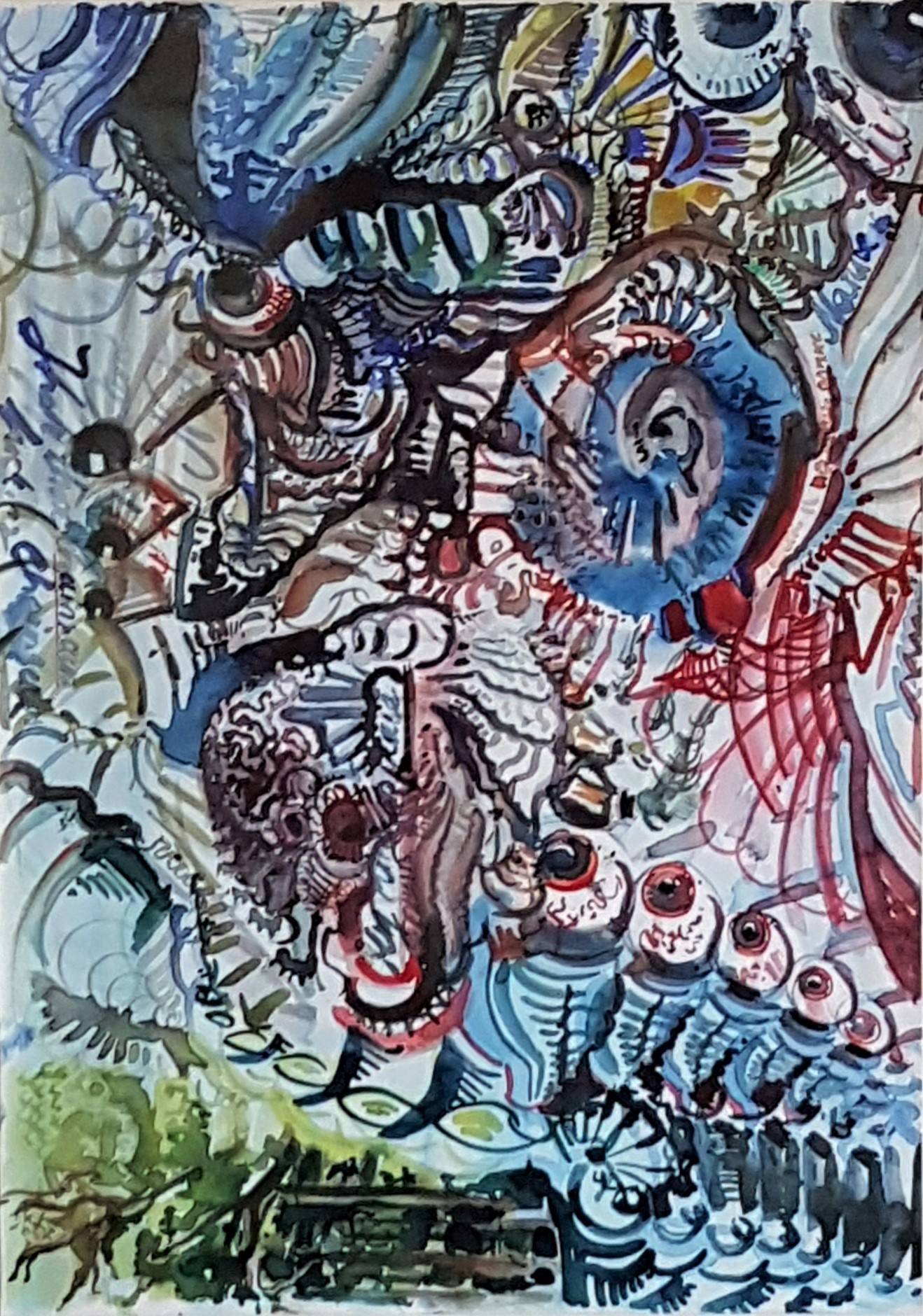 Dreamy Abstraction I Eric Hubbes Fantastic Worlds