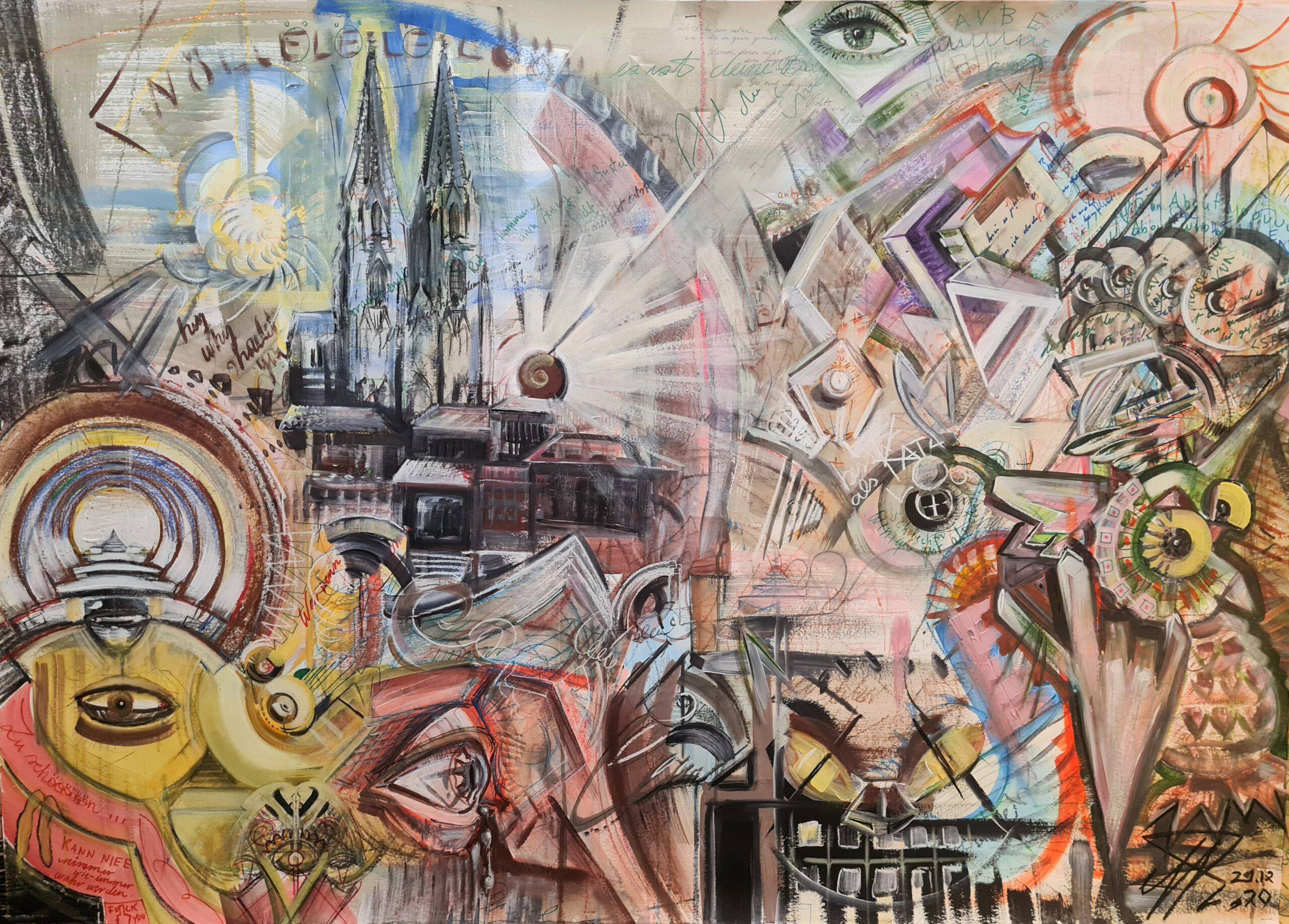Cathedral of Cologne Eric Hubbes Fantastic Worlds