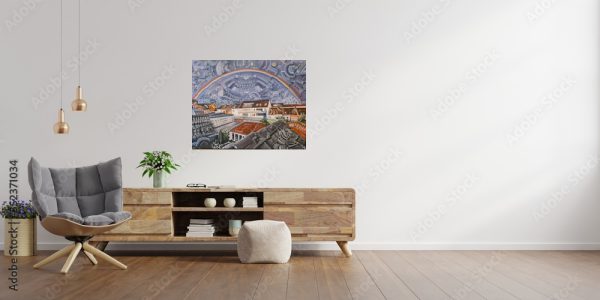 Aussicht aus meinem Atelier