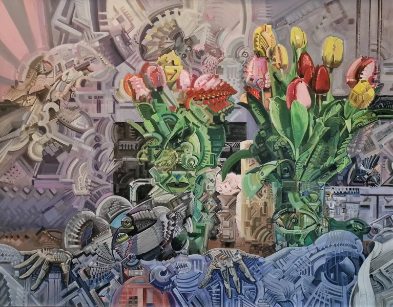 Die Tulpen und Wesen in meiner Küche