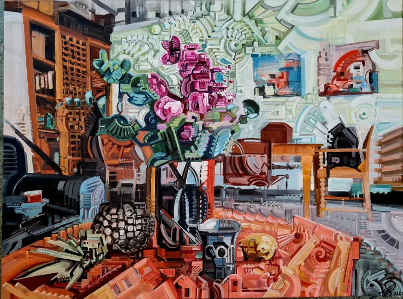 Orchideen im Wohnzimmer meiner Eltern I