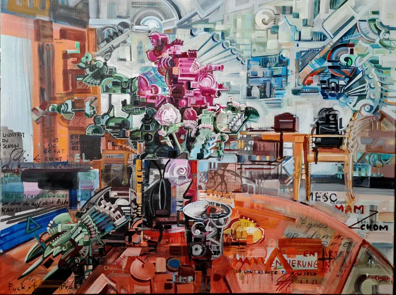 Orchideen im Wohnzimmer meiner Eltern III